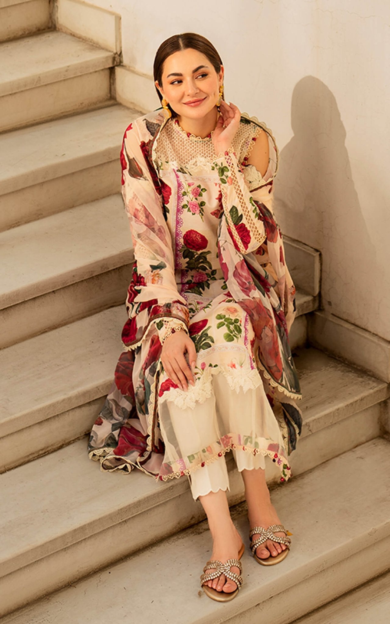 Asifa and Nabeel | Meraki Summer Vol 2 | Gulabo MK-09 by Asifa and Nabeel - Designer Dress - Type: Ladies Clothes - Available at Libayah - 100% Original