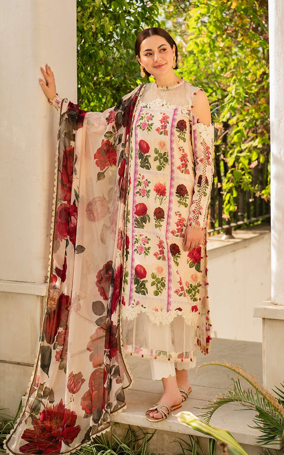 Asifa and Nabeel | Meraki Summer Vol 2 | Gulabo MK-09 by Asifa and Nabeel - Designer Dress - Type: Ladies Clothes - Available at Libayah - 100% Original