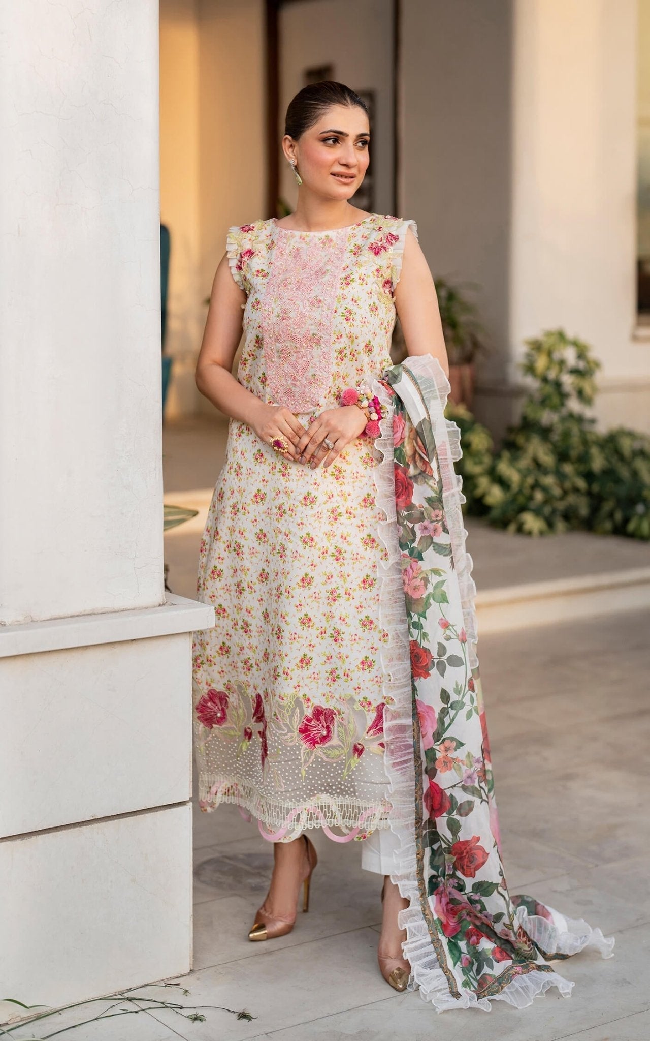 Asifa and Nabeel | Meraki Summer Vol 2 | Gulnar MK-15 by Asifa and Nabeel - Designer Dress - Type: Ladies Clothes - Available at Libayah - 100% Original