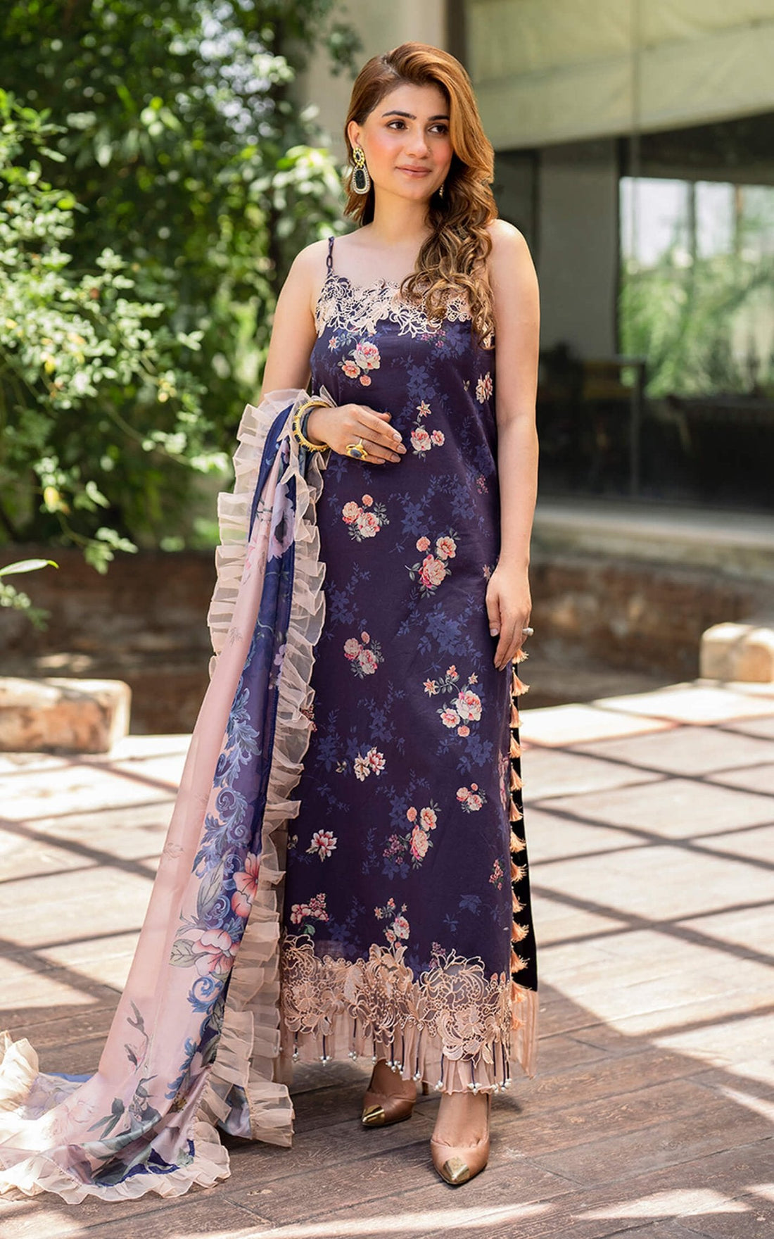 Asifa and Nabeel | Meraki Summer Vol 2 | Zahra MK-13 by Asifa and Nabeel - Designer Dress - Type: Ladies Clothes - Available at Libayah - 100% Original