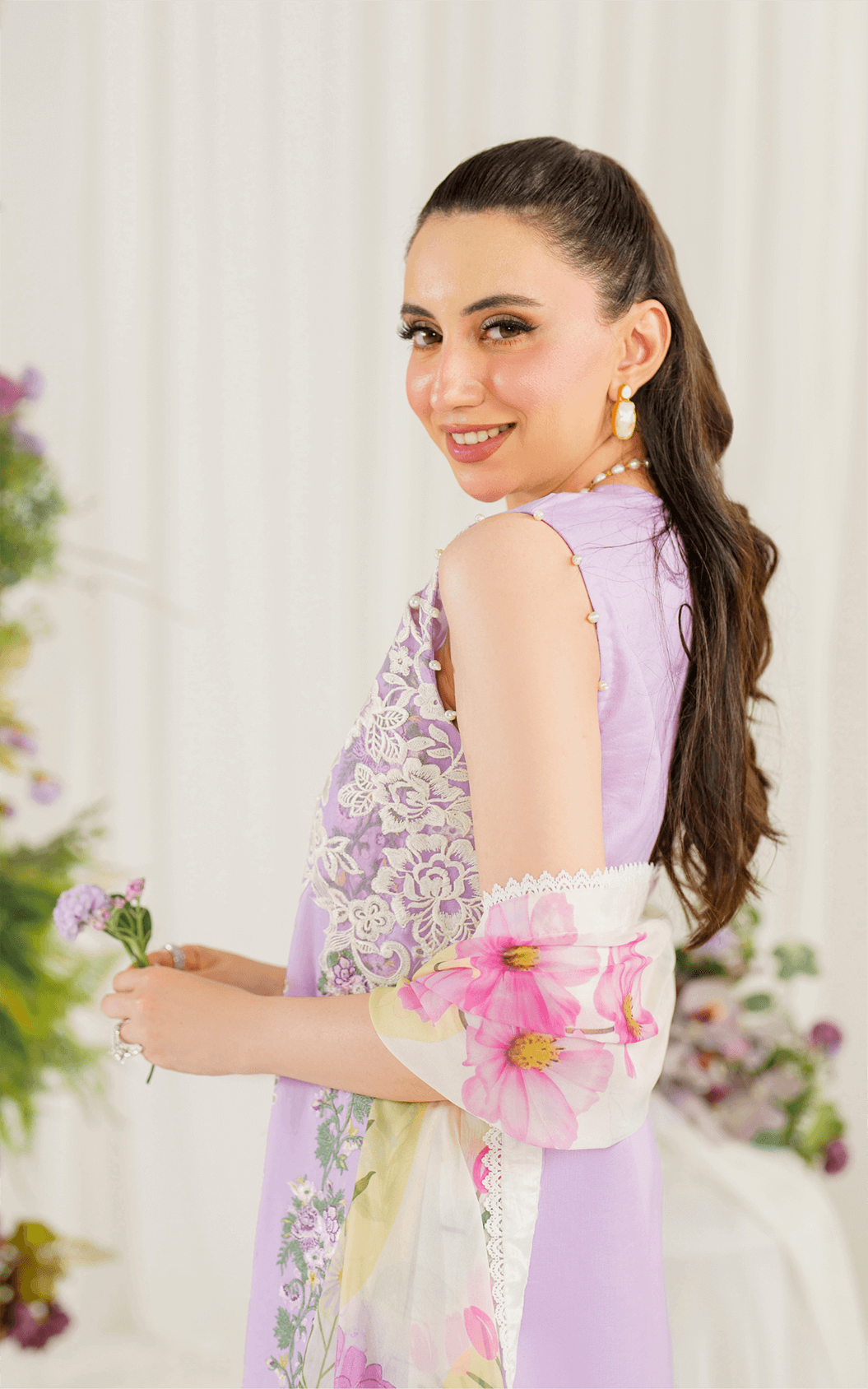 Asifa and Nabeel | Pretty in Pink Limited Edition | Baby s Breath (PP-8) by Asifa and Nabeel - Designer Dress - Type: Ladies Clothes - Available at Libayah - 100% Original