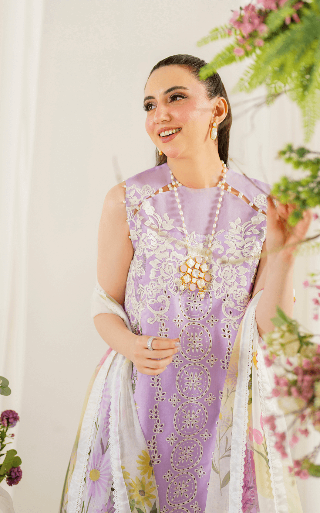 Asifa and Nabeel | Pretty in Pink Limited Edition | Baby s Breath (PP-8) by Asifa and Nabeel - Designer Dress - Type: Ladies Clothes - Available at Libayah - 100% Original