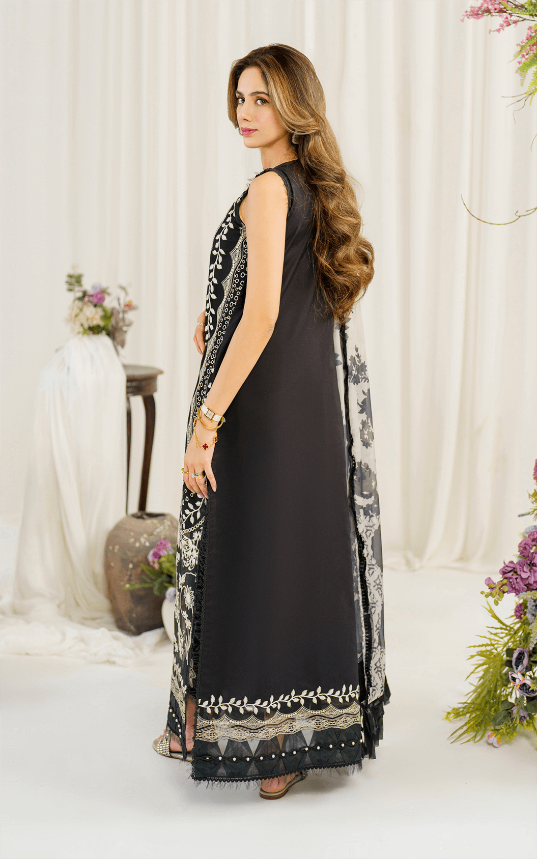 Asifa and Nabeel | Pretty in Pink Limited Edition | Dandelion (PP-1) by Asifa and Nabeel - Designer Dress - Type: Ladies Clothes - Available at Libayah - 100% Original