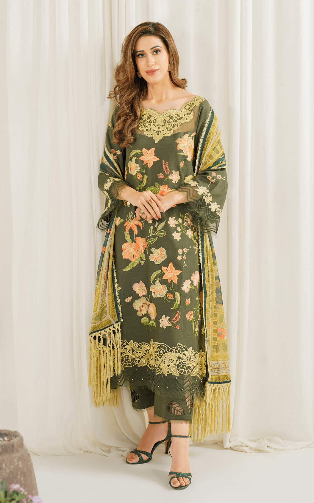 Asifa and Nabeel | Pretty in Pink Limited Edition | Sweet Pea (PP-6) by Asifa and Nabeel - Designer Dress - Type: Ladies Clothes - Available at Libayah - 100% Original