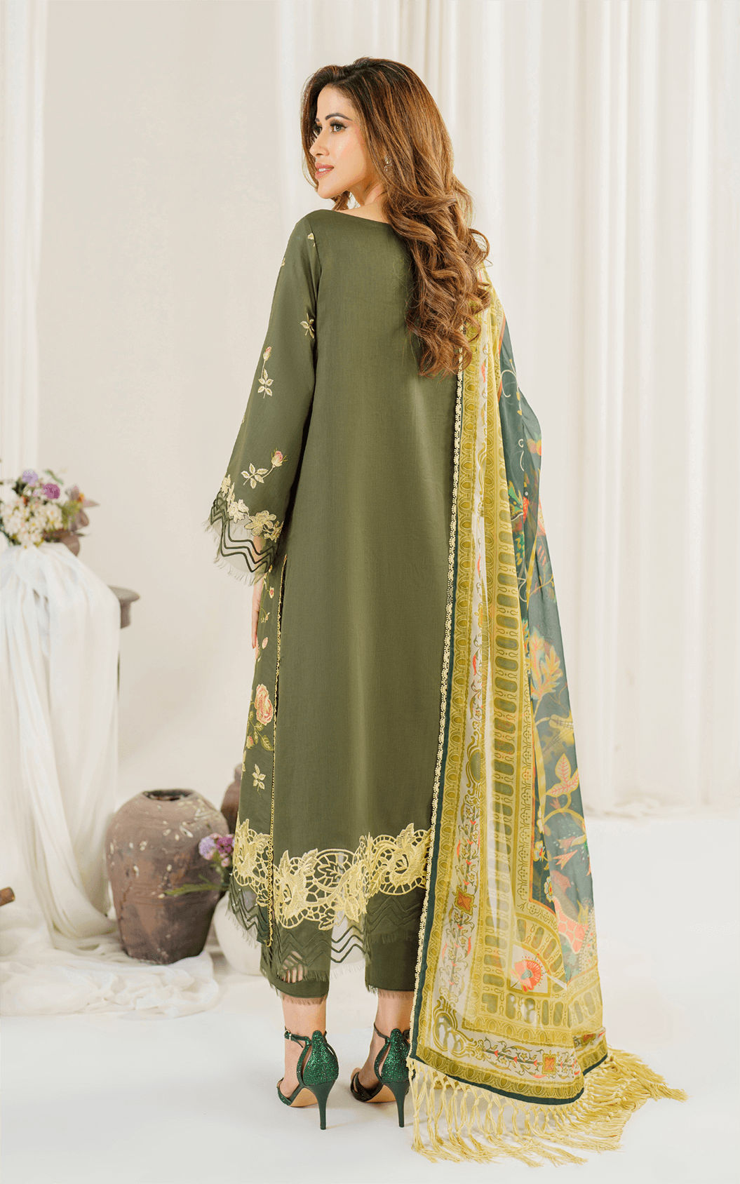 Asifa and Nabeel | Pretty in Pink Limited Edition | Sweet Pea (PP-6) by Asifa and Nabeel - Designer Dress - Type: Ladies Clothes - Available at Libayah - 100% Original
