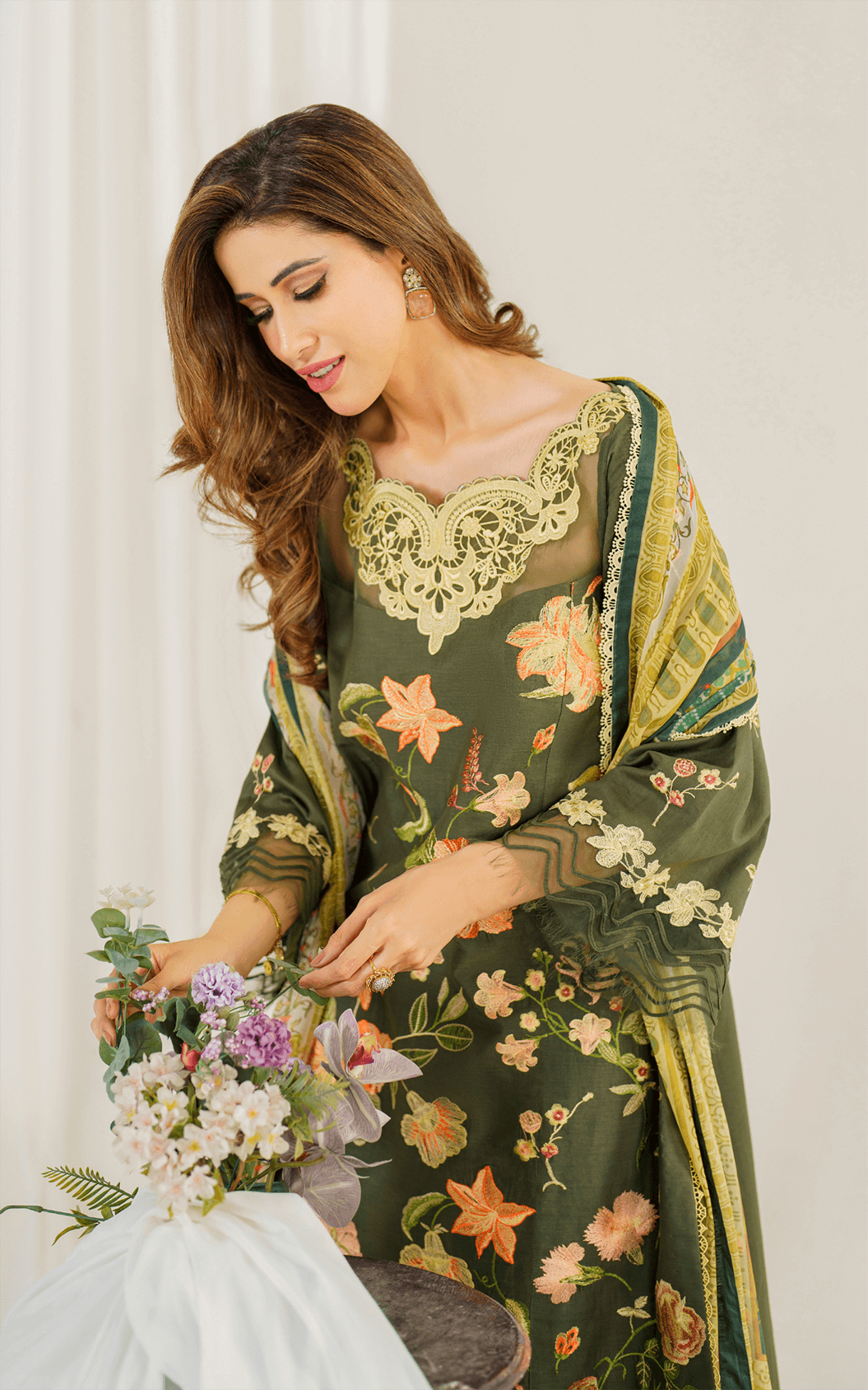 Asifa and Nabeel | Pretty in Pink Limited Edition | Sweet Pea (PP-6) by Asifa and Nabeel - Designer Dress - Type: Ladies Clothes - Available at Libayah - 100% Original