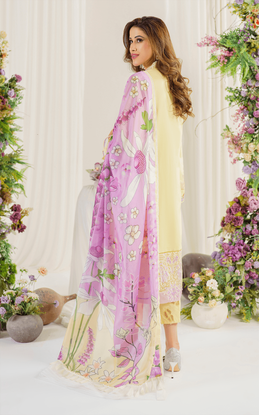 Asifa and Nabeel | Pretty in Pink Limited Edition | Versaila (PP-10) by Asifa and Nabeel - Designer Dress - Type: Ladies Clothes - Available at Libayah - 100% Original