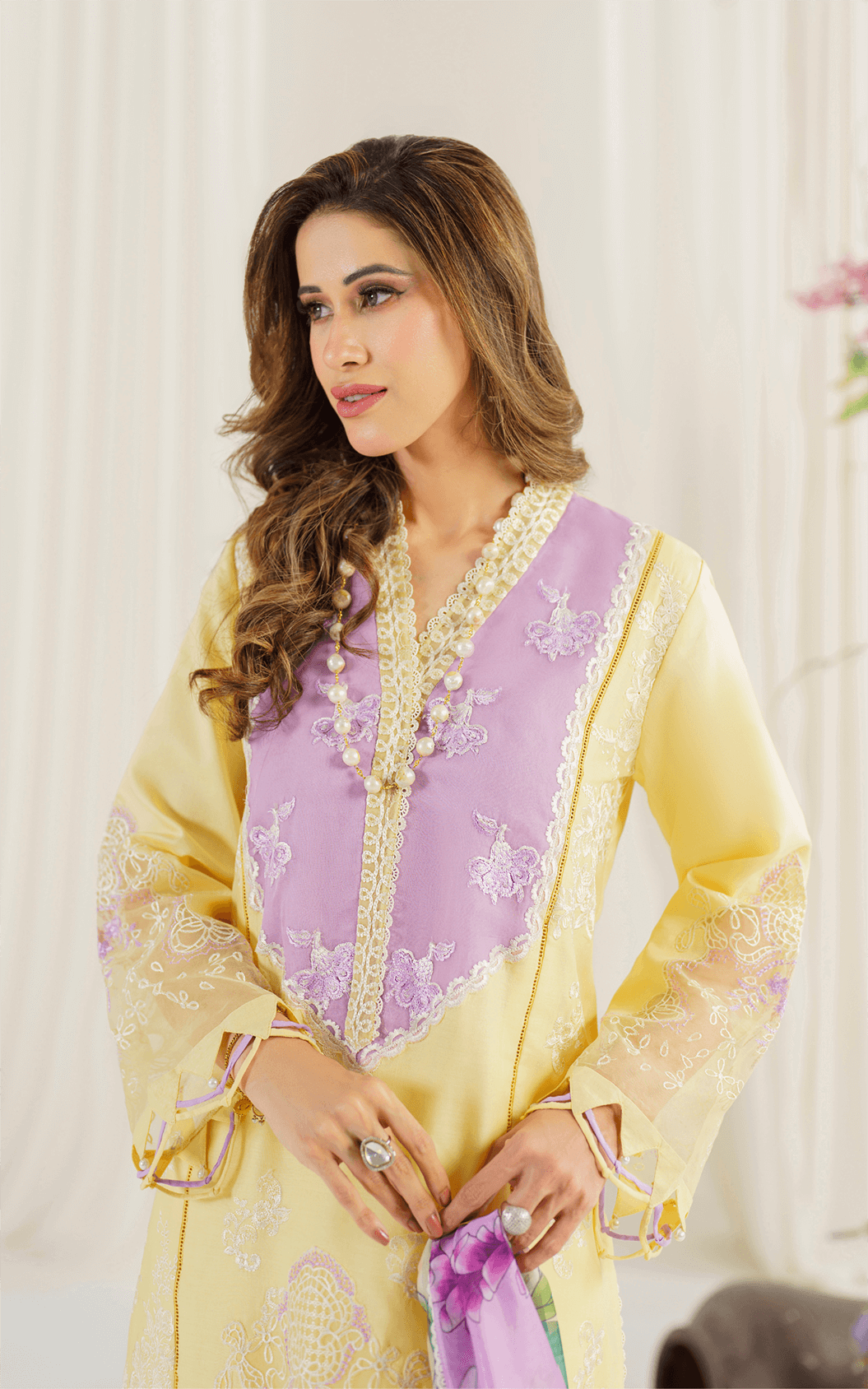 Asifa and Nabeel | Pretty in Pink Limited Edition | Versaila (PP-10) by Asifa and Nabeel - Designer Dress - Type: Ladies Clothes - Available at Libayah - 100% Original