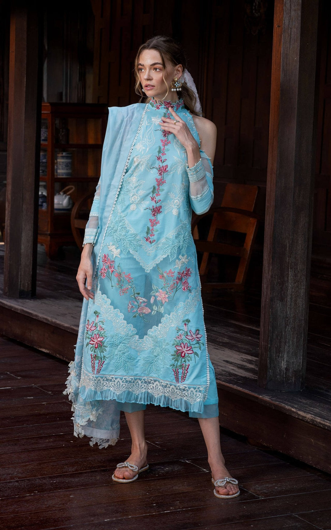 Asifa and Nabeel | Rosemary Ruffles 24 | Utopia by Asifa and Nabeel - Designer Dress - Type: Ladies Clothes - Available at Libayah - 100% Original