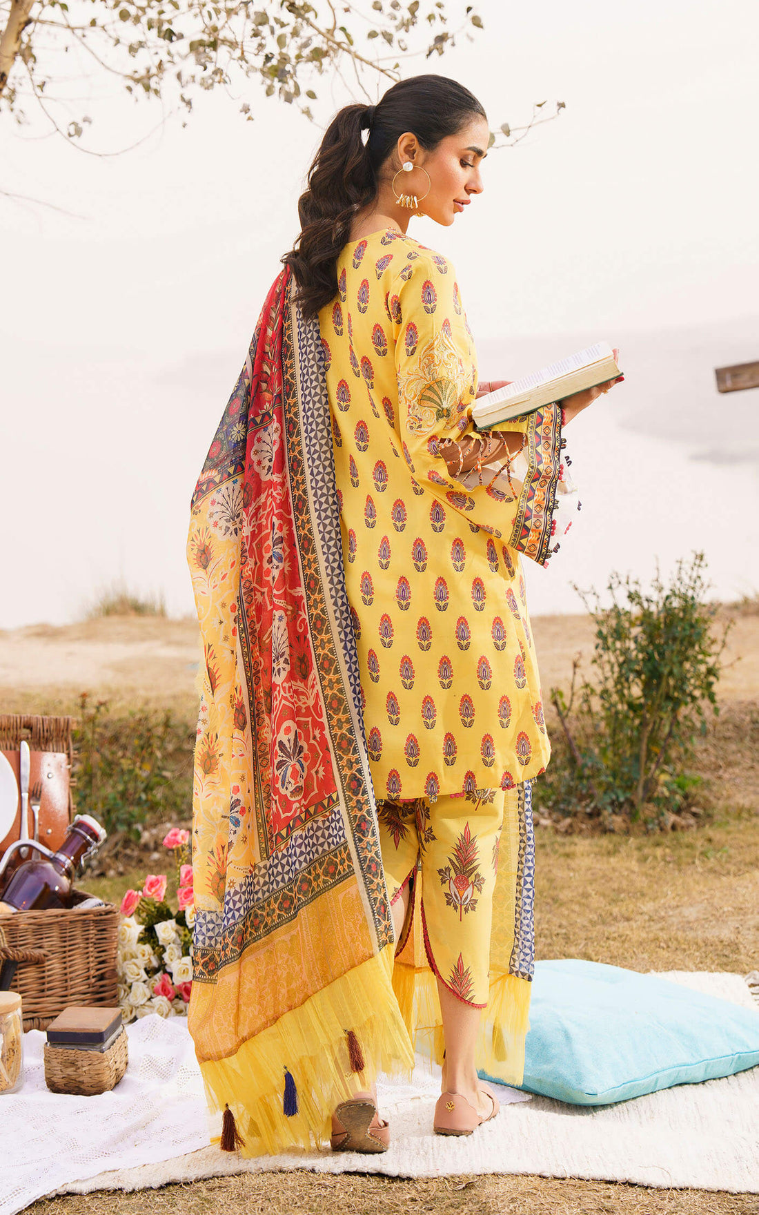 Asifa and Nabeel | Meraki Summer 24 | SONNET-U141M004 by Asifa and Nabeel - Designer Dress - Type: Ladies Clothes - Available at Libayah - 100% Original