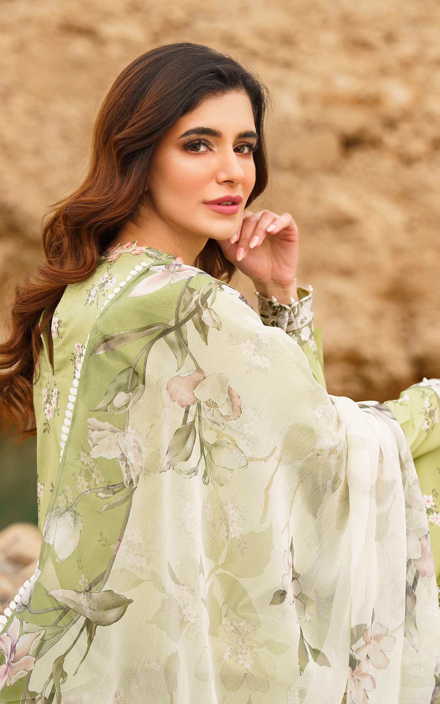 Asifa and Nabeel | Meraki Summer 24 | Lara by Asifa and Nabeel - Designer Dress - Type: Ladies Clothes - Available at Libayah - 100% Original