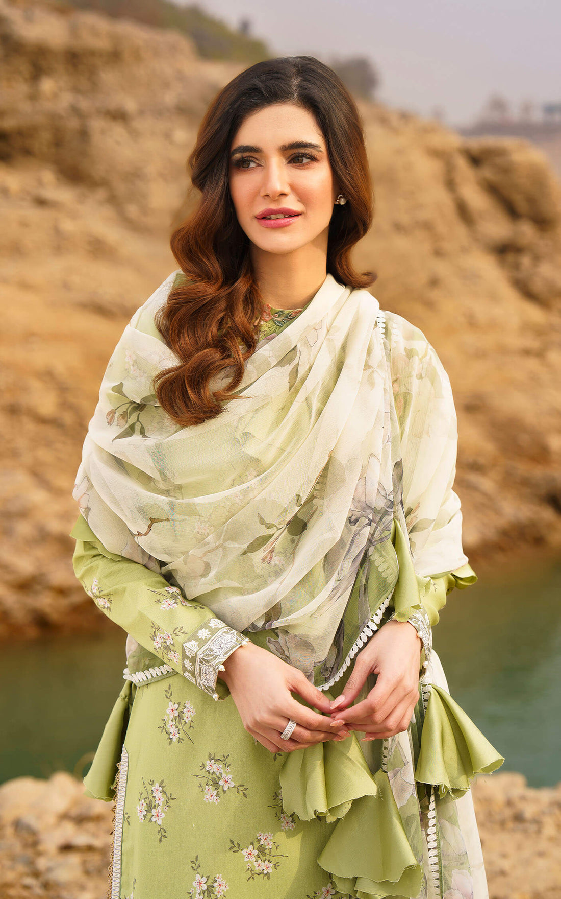Asifa and Nabeel | Meraki Summer 24 | Lara by Asifa and Nabeel - Designer Dress - Type: Ladies Clothes - Available at Libayah - 100% Original
