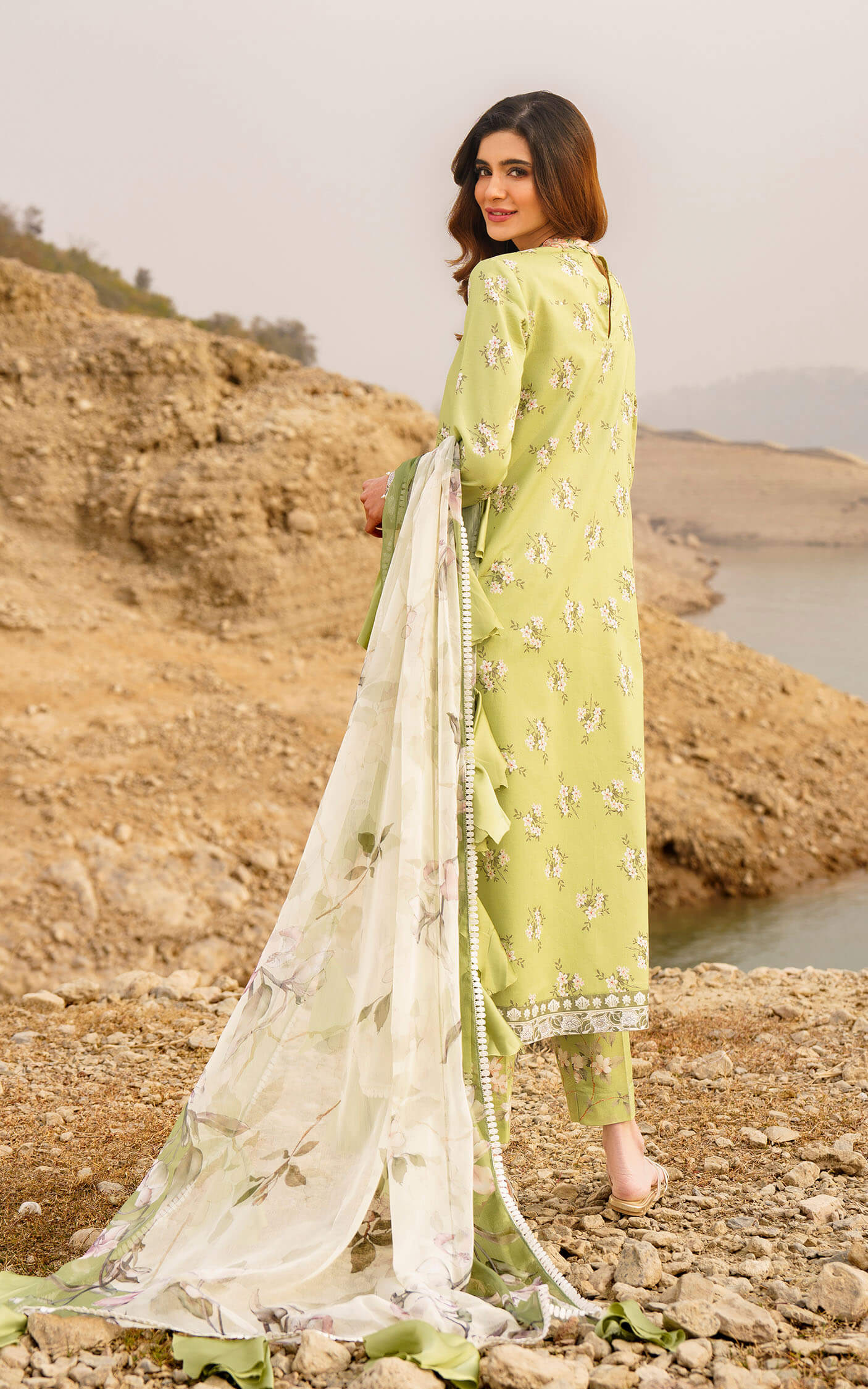 Asifa and Nabeel | Meraki Summer 24 | Lara by Asifa and Nabeel - Designer Dress - Type: Ladies Clothes - Available at Libayah - 100% Original