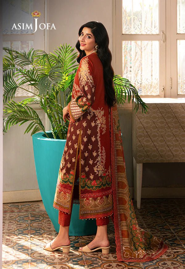 Asim Jofa | Aira Summer Prints | AJAR-14 by Asim Jofa - Designer Dress - Type: Ladies Clothes - Available at Libayah - 100% Original