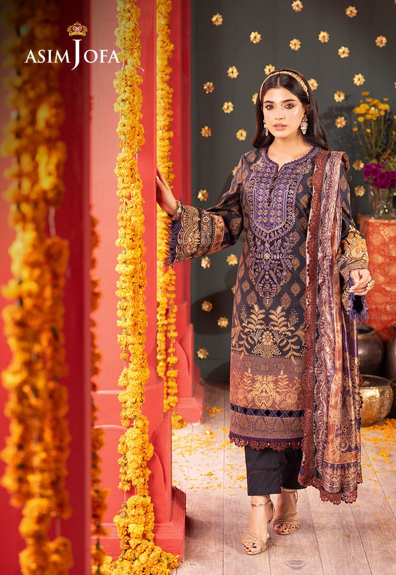 Asim Jofa | Asra Festive Essentials | AJRA-01 by Asim Jofa - Designer Dress - Type: Ladies Clothes - Available at Libayah - 100% Original