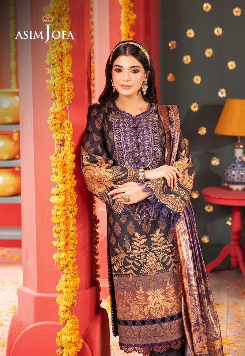 Asim Jofa | Asra Festive Essentials | AJRA-01 by Asim Jofa - Designer Dress - Type: Ladies Clothes - Available at Libayah - 100% Original