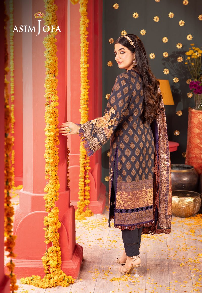 Asim Jofa | Asra Festive Essentials | AJRA-01 by Asim Jofa - Designer Dress - Type: Ladies Clothes - Available at Libayah - 100% Original