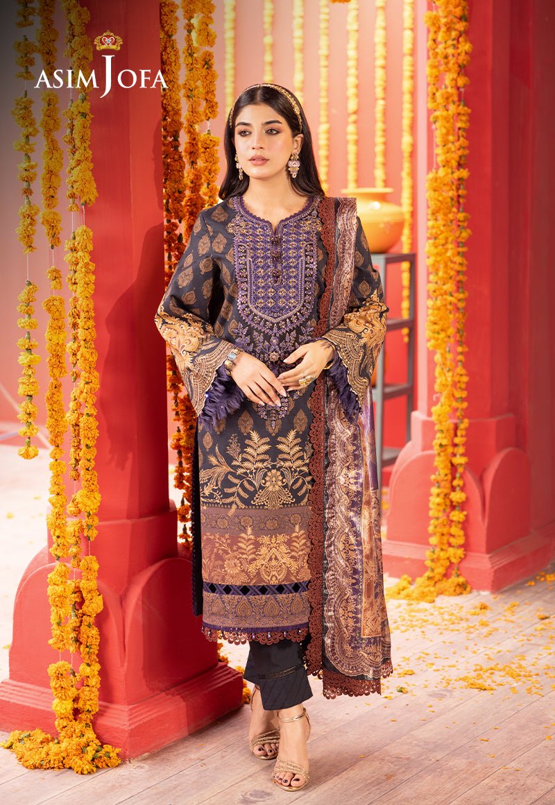 Asim Jofa | Asra Festive Essentials | AJRA-01 by Asim Jofa - Designer Dress - Type: Ladies Clothes - Available at Libayah - 100% Original