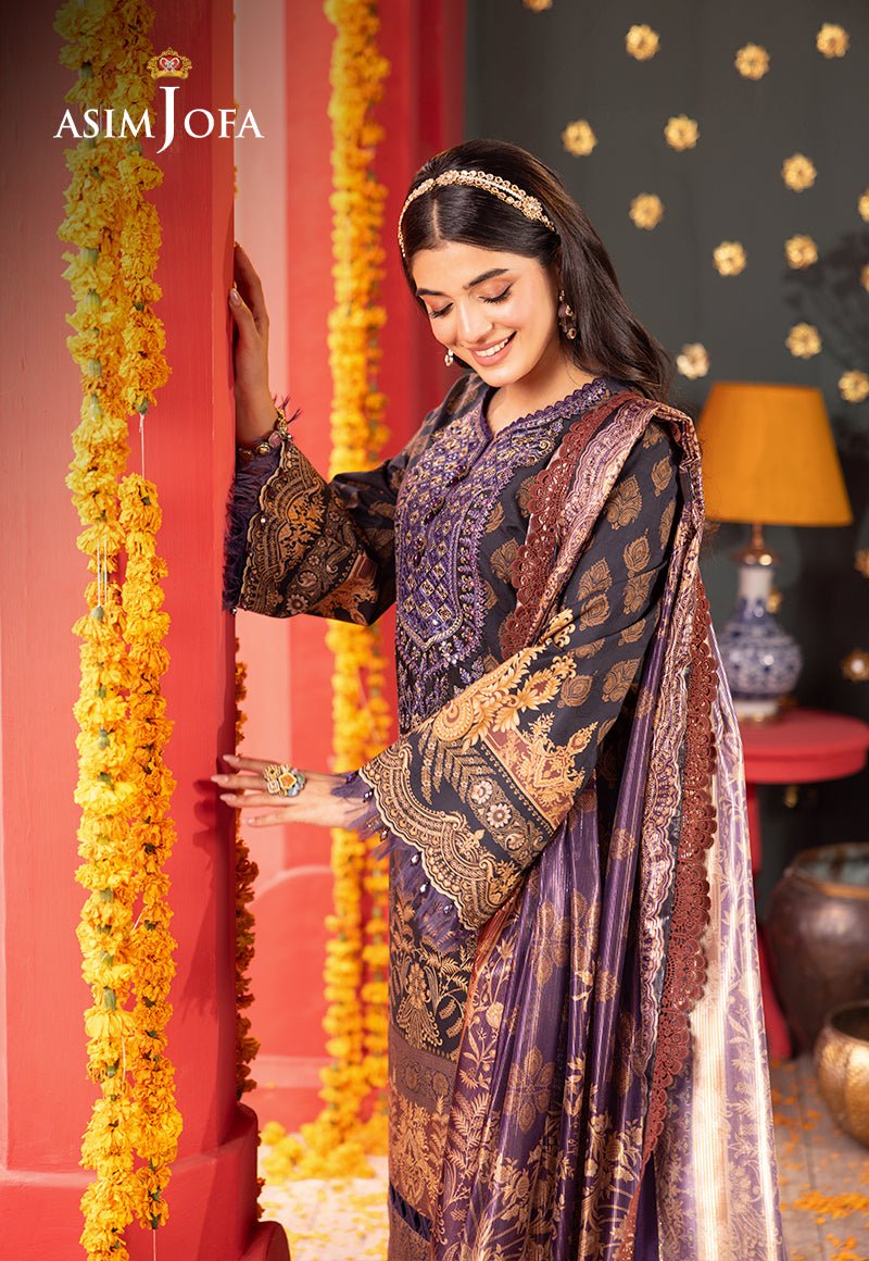 Asim Jofa | Asra Festive Essentials | AJRA-01 by Asim Jofa - Designer Dress - Type: Ladies Clothes - Available at Libayah - 100% Original