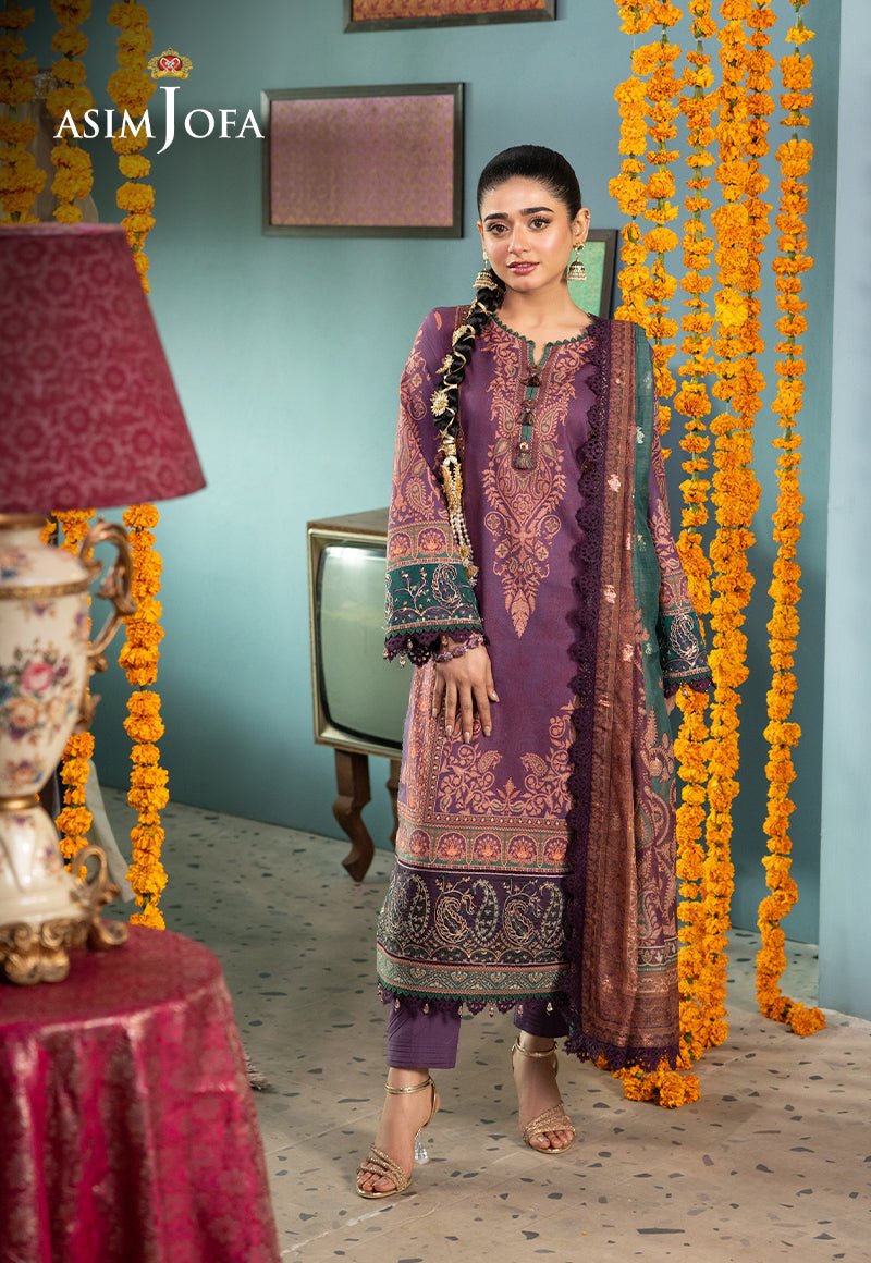 Asim Jofa | Asra Festive Essentials | AJRA-02 by Asim Jofa - Designer Dress - Type: Ladies Clothes - Available at Libayah - 100% Original