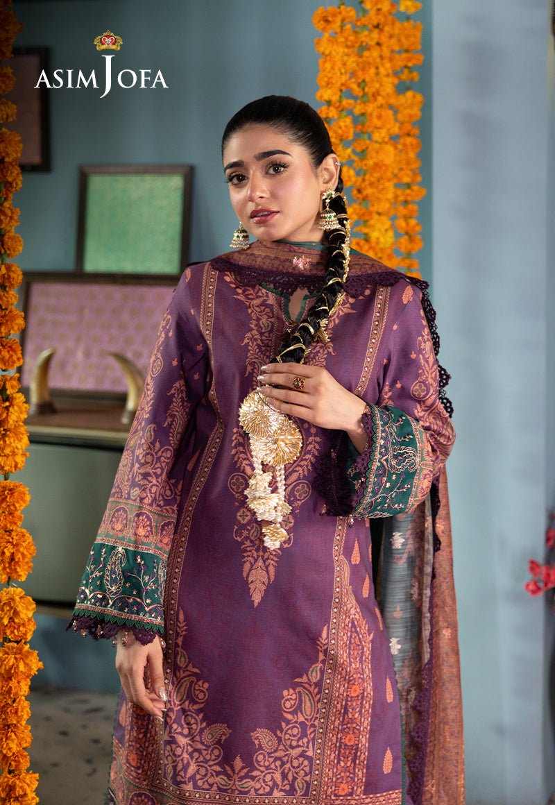Asim Jofa | Asra Festive Essentials | AJRA-02 by Asim Jofa - Designer Dress - Type: Ladies Clothes - Available at Libayah - 100% Original