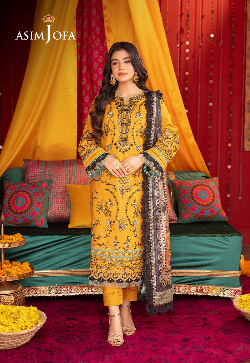 Asim Jofa | Asra Festive Essentials | AJRA-07 by Asim Jofa - Designer Dress - Type: Ladies Clothes - Available at Libayah - 100% Original