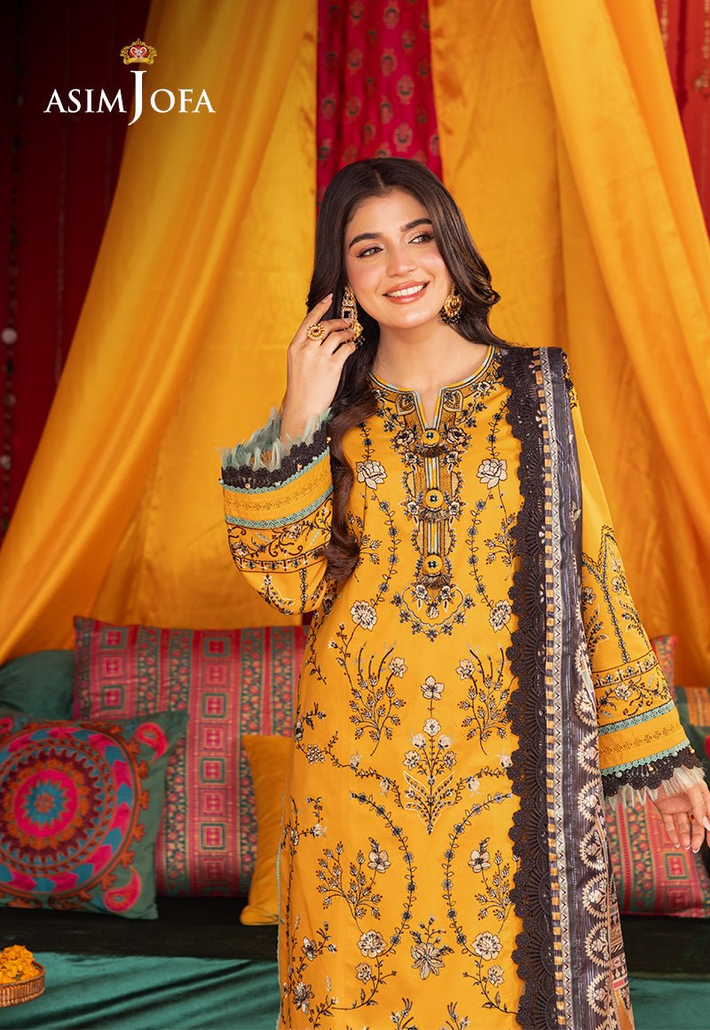 Asim Jofa | Asra Festive Essentials | AJRA-07 by Asim Jofa - Designer Dress - Type: Ladies Clothes - Available at Libayah - 100% Original