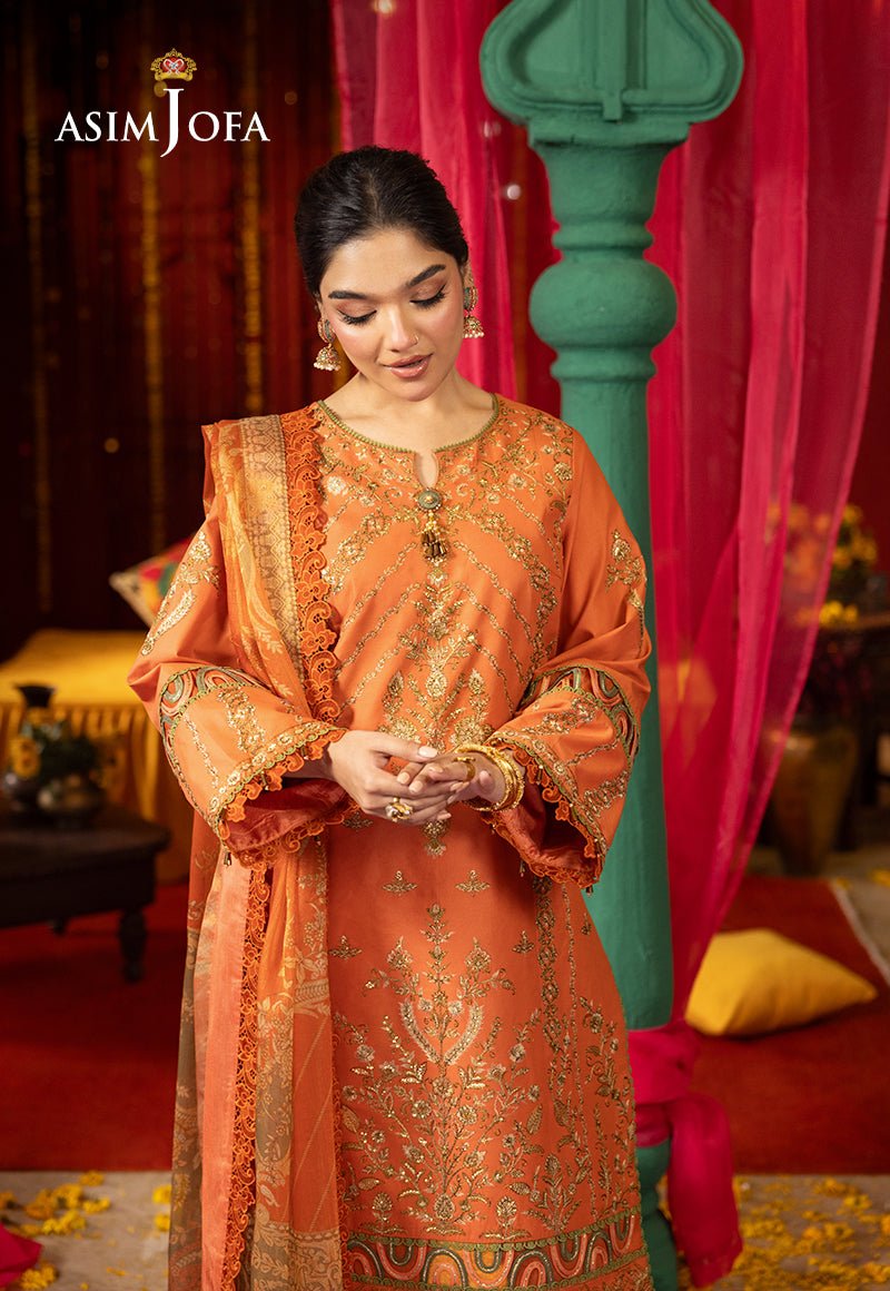 Asim Jofa | Asra Festive Essentials | AJRA-14 by Asim Jofa - Designer Dress - Type: Ladies Clothes - Available at Libayah - 100% Original
