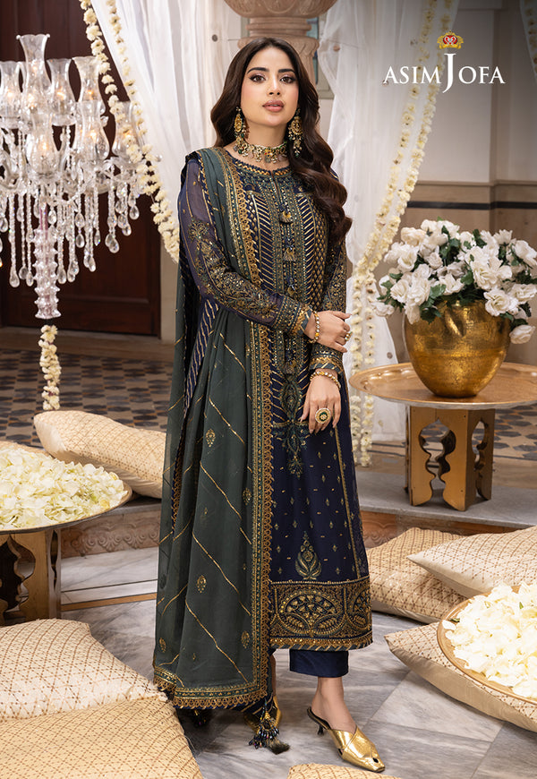 Asim Jofa | Shehnai Festive Collection | AJSH-12 by Asim Jofa - Designer Dress - Type: Ladies Clothes - Available at Libayah - 100% Original
