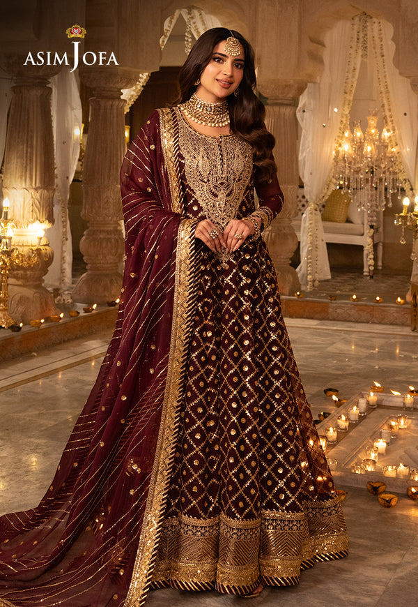 Asim Jofa | Shehnai Festive Collection | AJSH-04 by Asim Jofa - Designer Dress - Type: Ladies Clothes - Available at Libayah - 100% Original