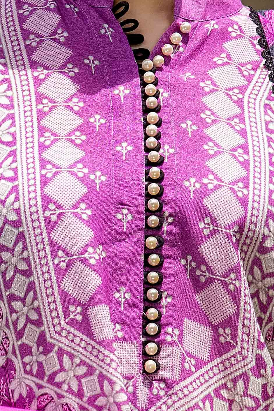 Gul Ahmed | Winter Collection 24 | Karandi Suit AY-42002 by Gul Ahmed - Designer Dress - Type: Ladies Clothes - Available at Libayah - 100% Original