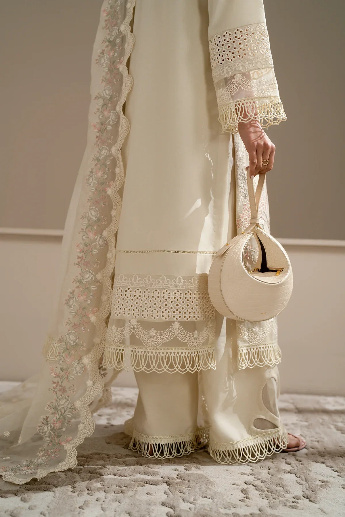 Azzal | Aghaaz Luxury Lawn | Mashl by Azzal - Designer Dress - Type: Ladies Clothes - Available at Libayah - 100% Original