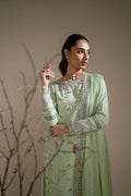 Azzal | Aghaaz Luxury Lawn | Mehak by Azzal - Designer Dress - Type: Ladies Clothes - Available at Libayah - 100% Original