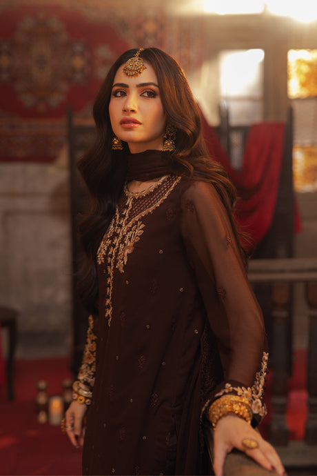 Azure | Ensembles Embroidered Formals | Amber Aura by Azure - Designer Dress - Type: Ladies Clothes - Available at Libayah - 100% Original