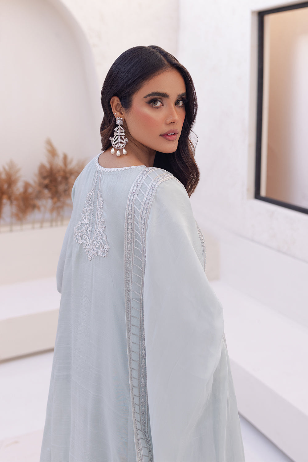 Azure | Ensembles Embroidered Formals | Moss Melody by Azure - Designer Dress - Type: Ladies Clothes - Available at Libayah - 100% Original