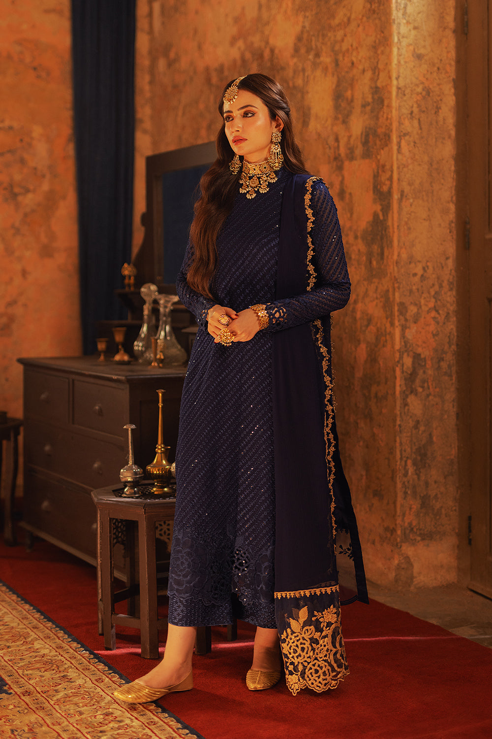 Azure | Ensembles Embroidered Formals | Aqua Serene by Azure - Designer Dress - Type: Ladies Clothes - Available at Libayah - 100% Original