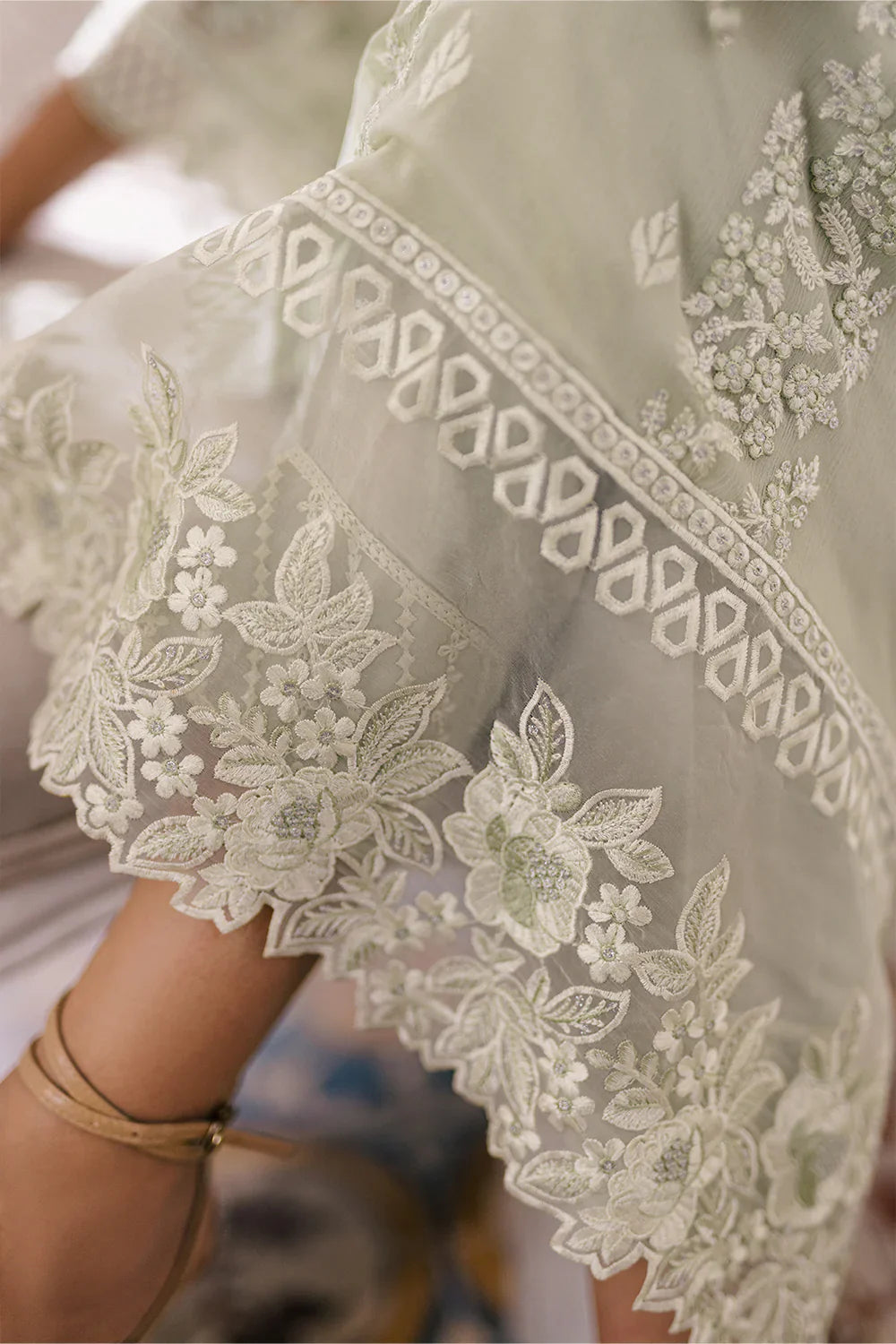 Azure | Ensembles Embroidered Formals | Enchanted Moss by Azure - Designer Dress - Type: Ladies Clothes - Available at Libayah - 100% Original