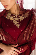 Azure | Ensembles Embroidered Formals | Garnet Glam by Azure - Designer Dress - Type: Ladies Clothes - Available at Libayah - 100% Original