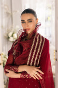 Azure | Ensembles Embroidered Formals | Garnet Glam by Azure - Designer Dress - Type: Ladies Clothes - Available at Libayah - 100% Original