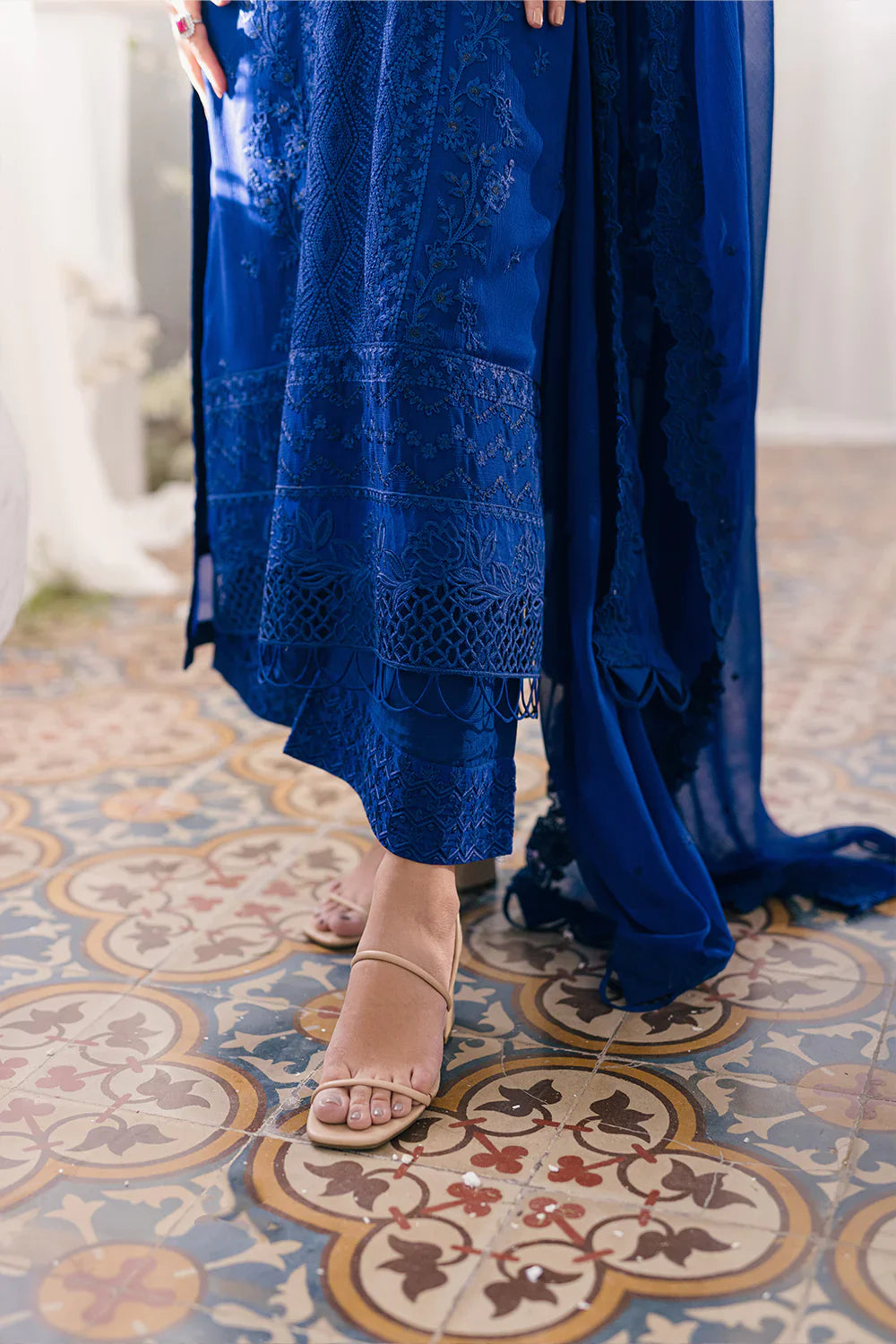 Azure | Ensembles Embroidered Formals | Iris Charm by Azure - Designer Dress - Type: Ladies Clothes - Available at Libayah - 100% Original