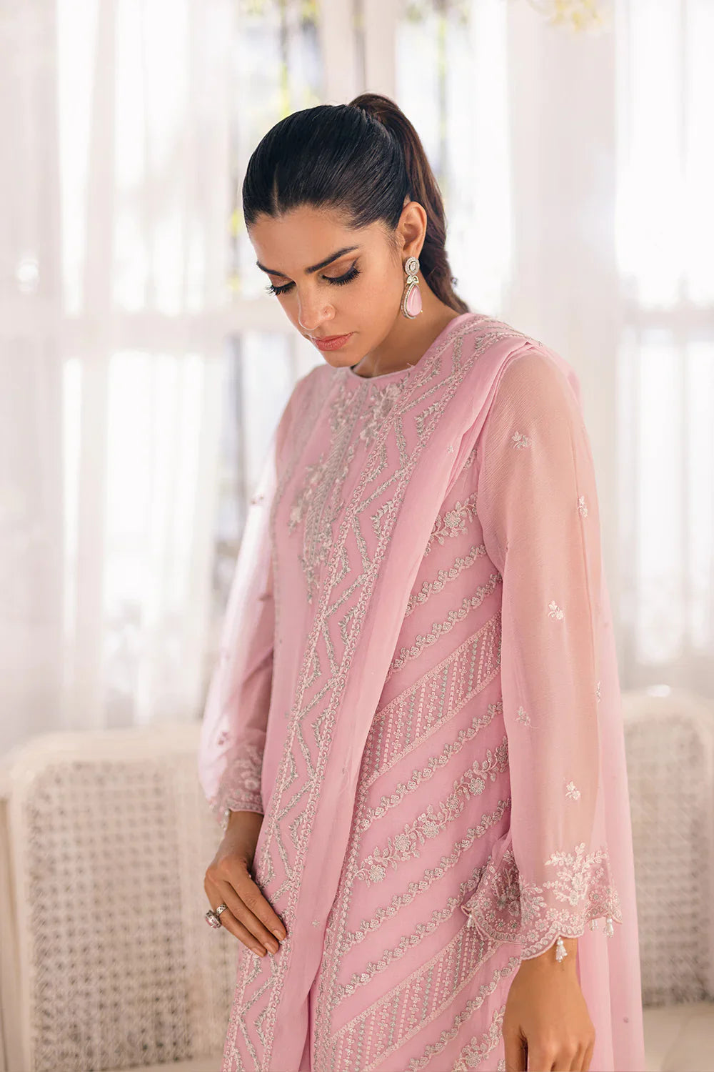 Azure | Ensembles Embroidered Formals | Tender Tulip by Azure - Designer Dress - Type: Ladies Clothes - Available at Libayah - 100% Original