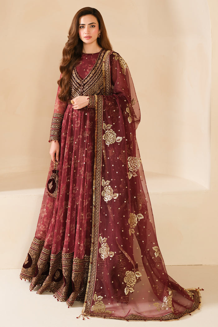 Jazmin | Velvet Edit 24 | VF-2033 by Jazmin - Designer Dress - Type: Ladies Clothes - Available at Libayah - 100% Original