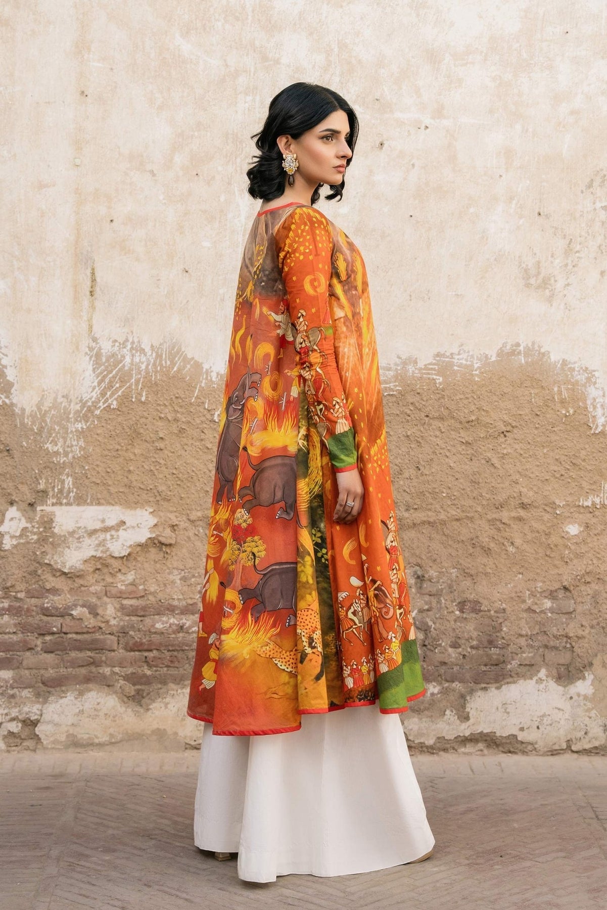 Fahad Hussayn | Lawn Banger | Baori by Fahad Hussayn - Designer Dress - Type: Ladies Clothes - Available at Libayah - 100% Original