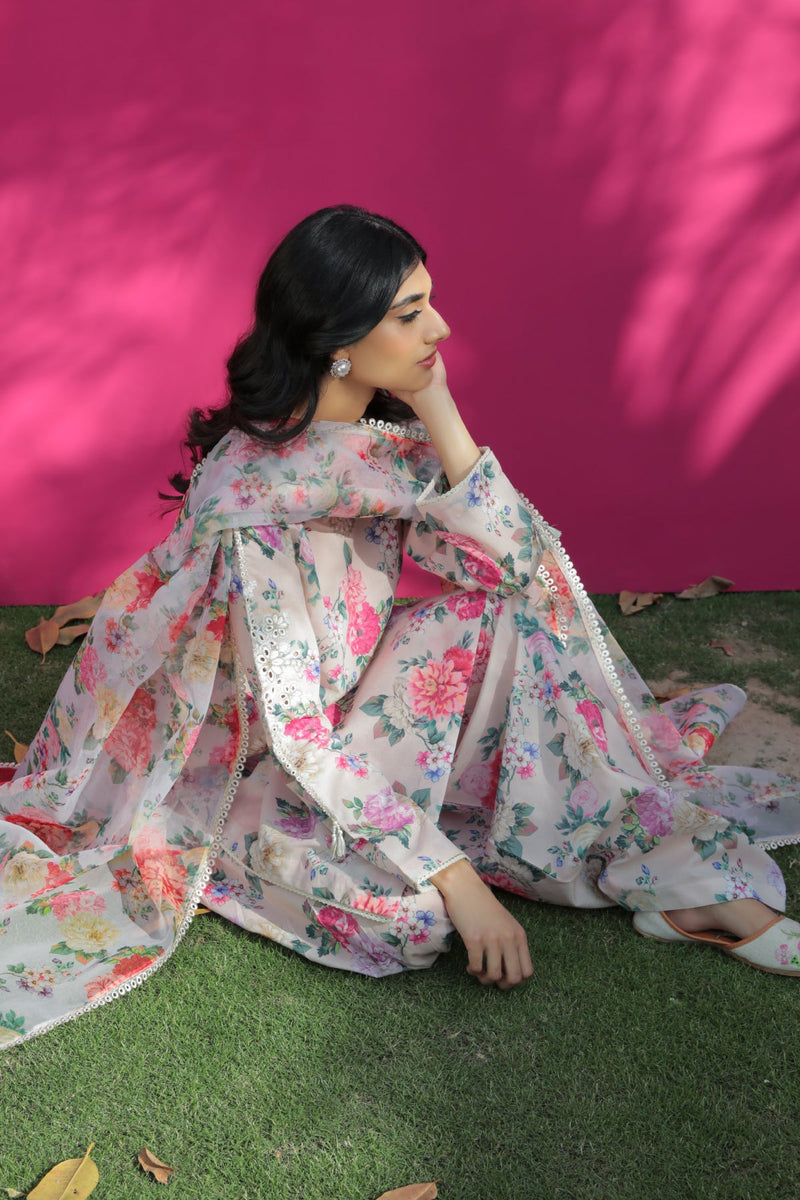 Baroque | Lawn Collection 24 | UF-191 by Baroque - Designer Dress - Type: Ladies Clothes - Available at Libayah - 100% Original