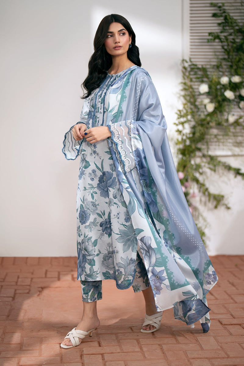 Baroque | Lawn Collection 24 | UF-541 by Baroque - Designer Dress - Type: Ladies Clothes - Available at Libayah - 100% Original