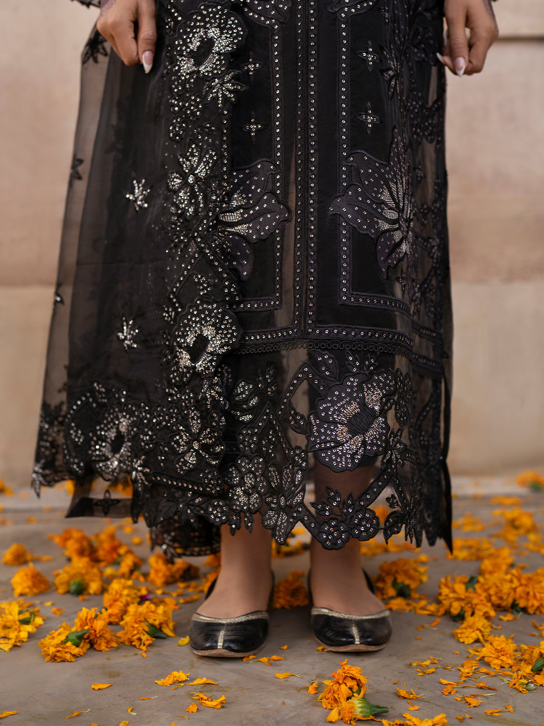Binilyas | Dilbaro Embroidered Festive Lawn 24 | 402-A by Bin Ilyas - Designer Dress - Type: Ladies Clothes - Available at Libayah - 100% Original