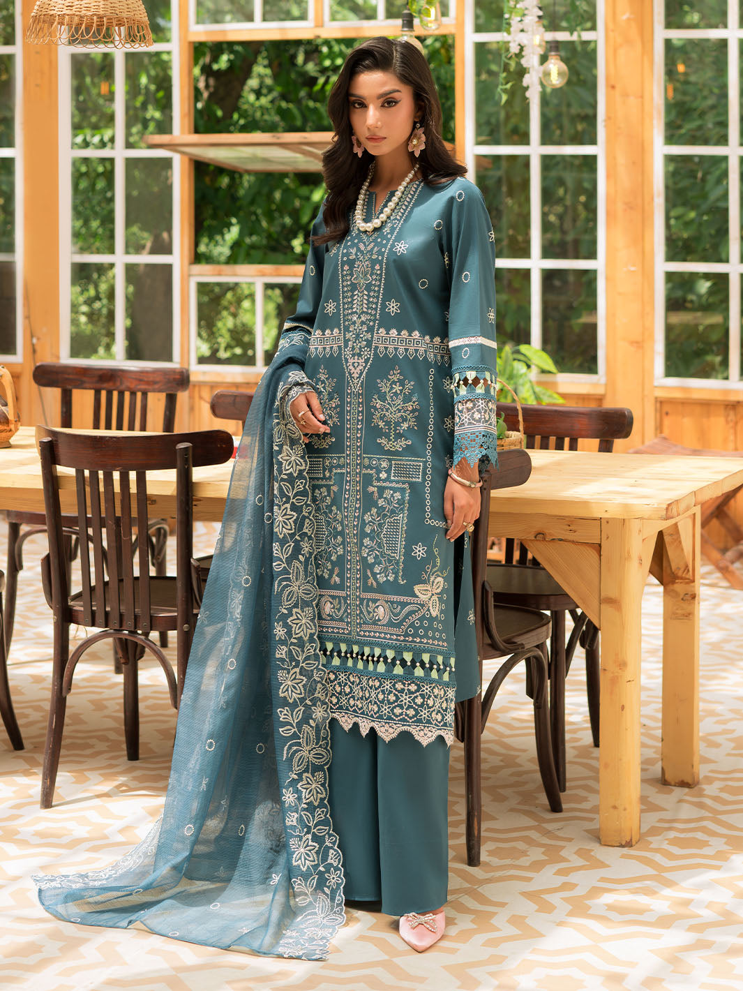 Mahnur | Bella Lawn 24 | BL - 01 by Mahnur - Designer Dress - Type: Ladies Clothes - Available at Libayah - 100% Original