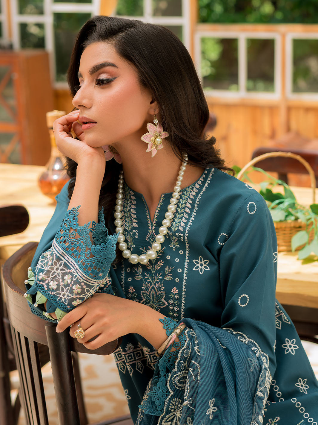 Mahnur | Bella Lawn 24 | BL - 01 by Mahnur - Designer Dress - Type: Ladies Clothes - Available at Libayah - 100% Original