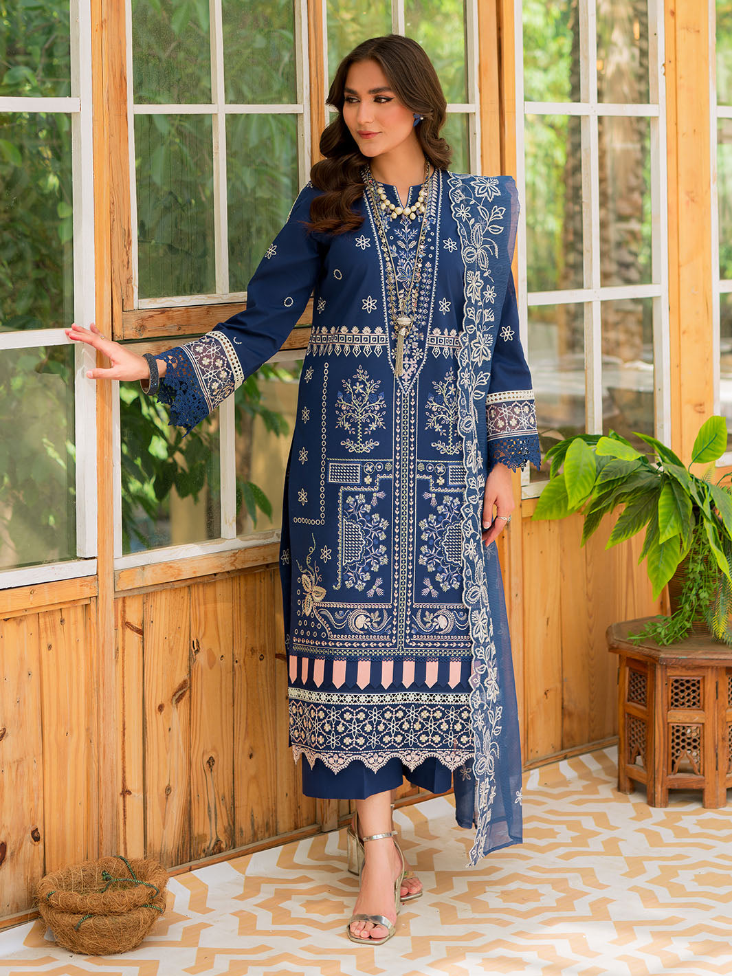 Mahnur | Bella Lawn 24 | BL - 02 by Mahnur - Designer Dress - Type: Ladies Clothes - Available at Libayah - 100% Original