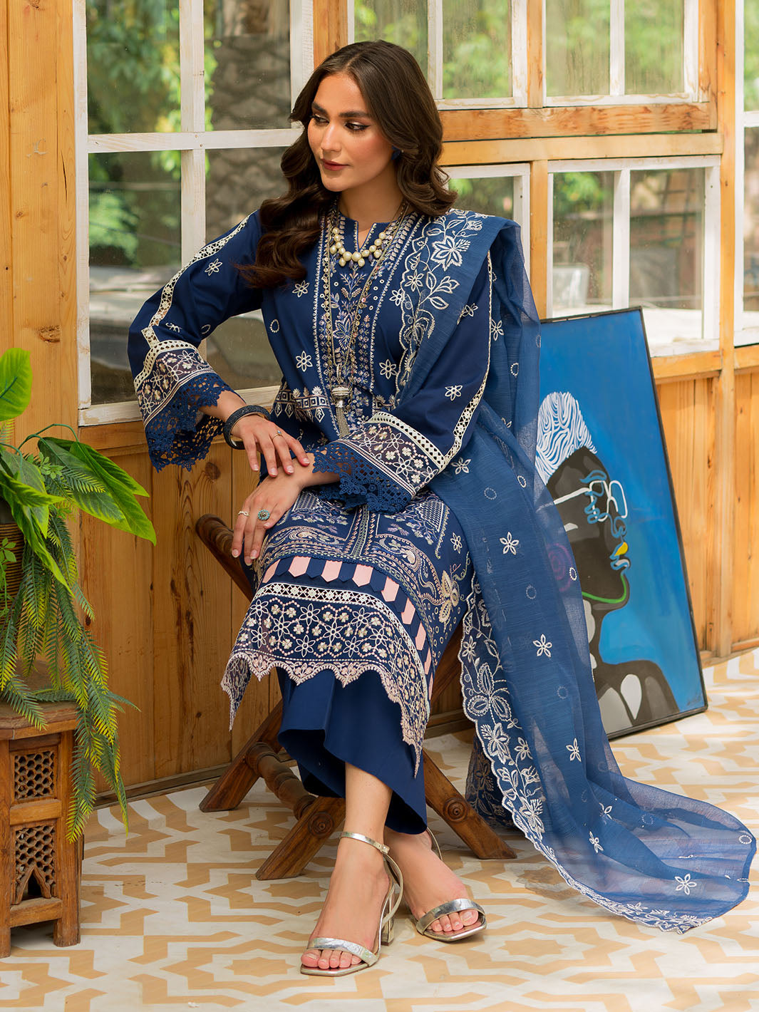 Mahnur | Bella Lawn 24 | BL - 02 by Mahnur - Designer Dress - Type: Ladies Clothes - Available at Libayah - 100% Original